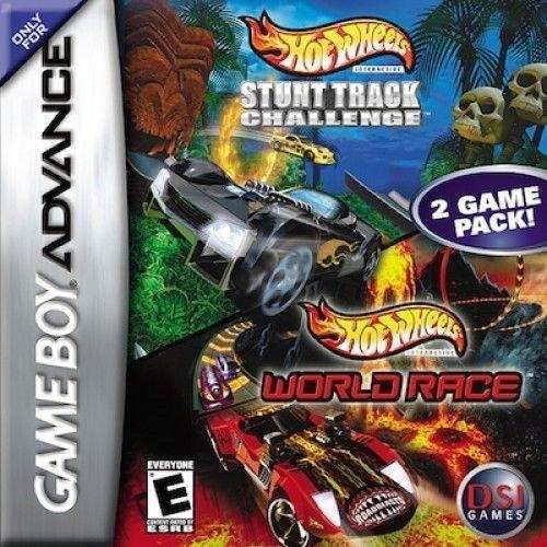 Hot Wheels: Stunt Track Challenge / World Race (Gameboy Advance) - Game Manual Only