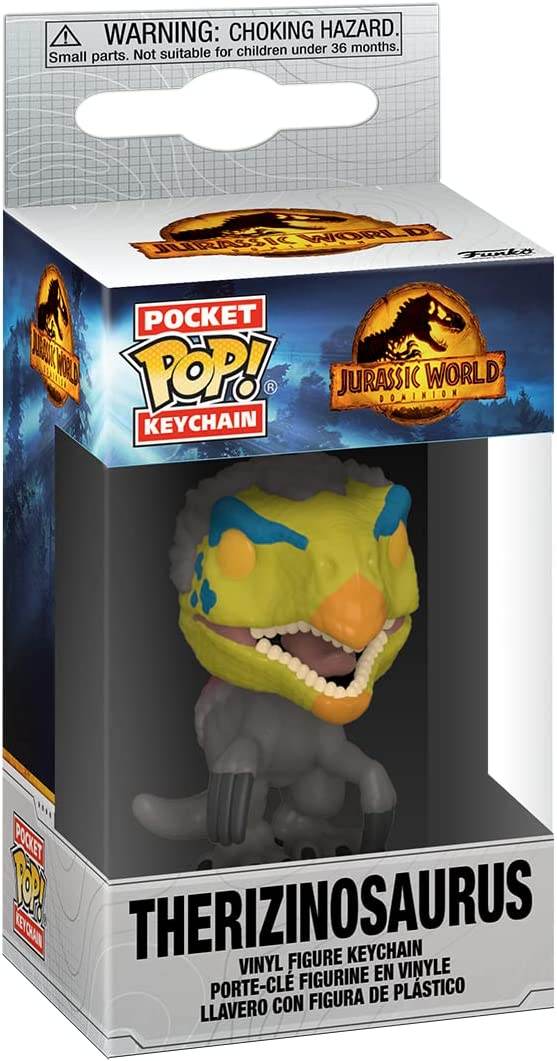 Funko Pop! Keychain: Jurassic World Dominon - Therizinosaurus Vinyl Figure - 