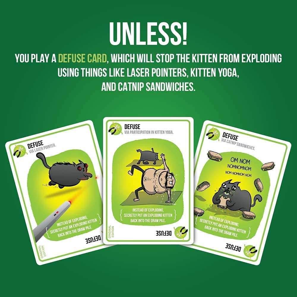 Exploding Kittens: Streaking Kittens Expansion - 