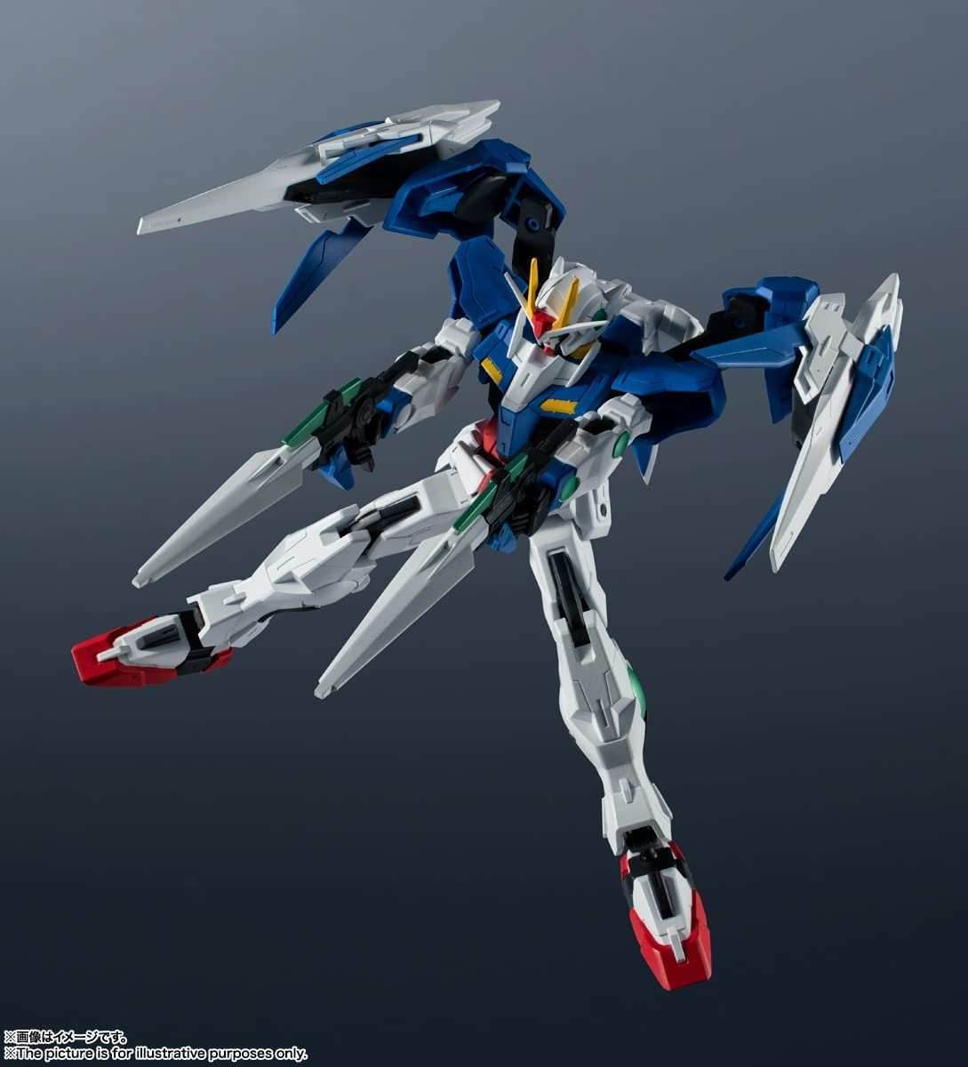 Tamashi Nations - Mobile Suit Gundam - GN-0000 + GNR-010 00 Raiser, Bandai Spirits GUNDAM UNIVERSE Figure - 