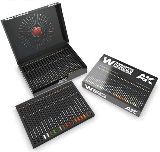 AK Interactive: Weathering Pencils Deluxe Edition Box - 