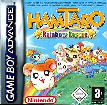 Hamtaro: Rainbow Rescue [European Import] (Gameboy Advance) - Game Manual Only