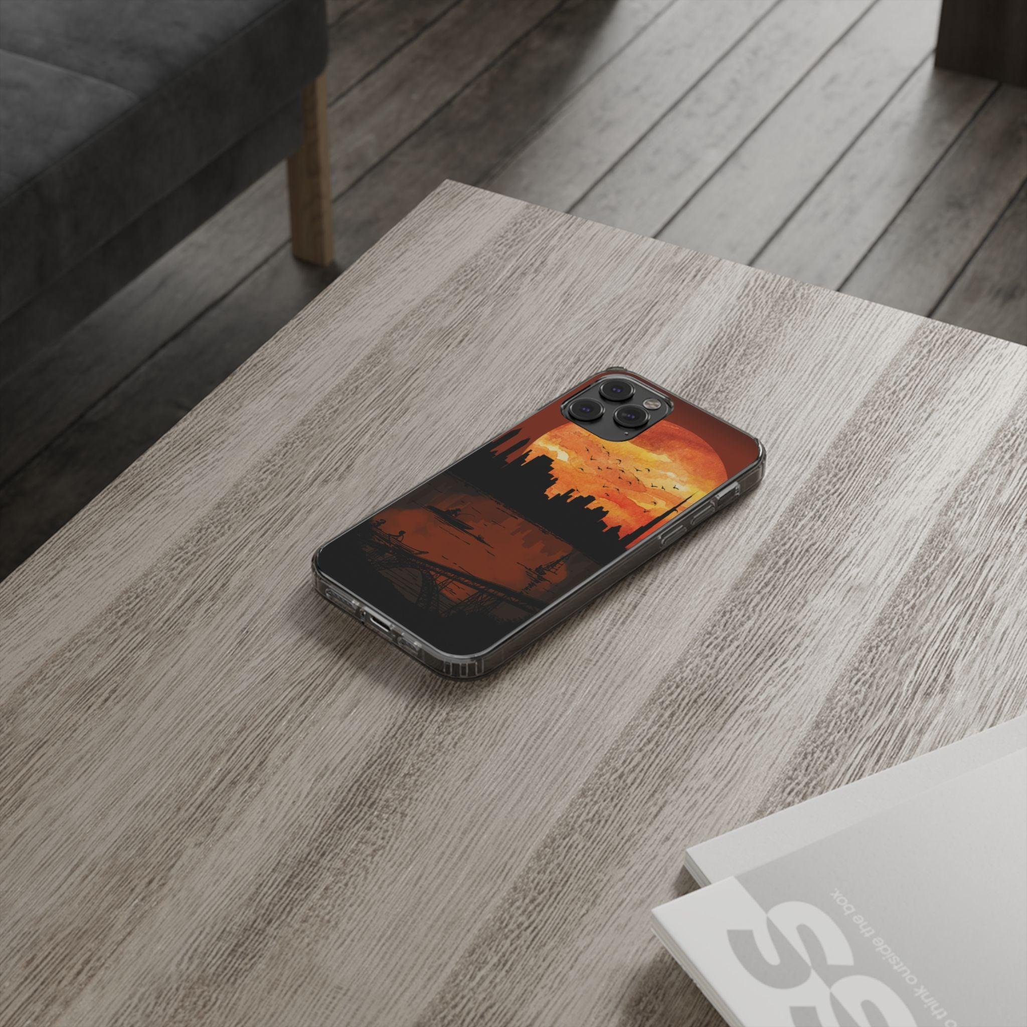 Fading Fire: The Mystery of the Dark Sunset Clear Cases