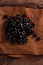 Eyelet Shaft D:8,0 mm; L:6,0 mm; U:14,5 mm Iron/Brass Antique