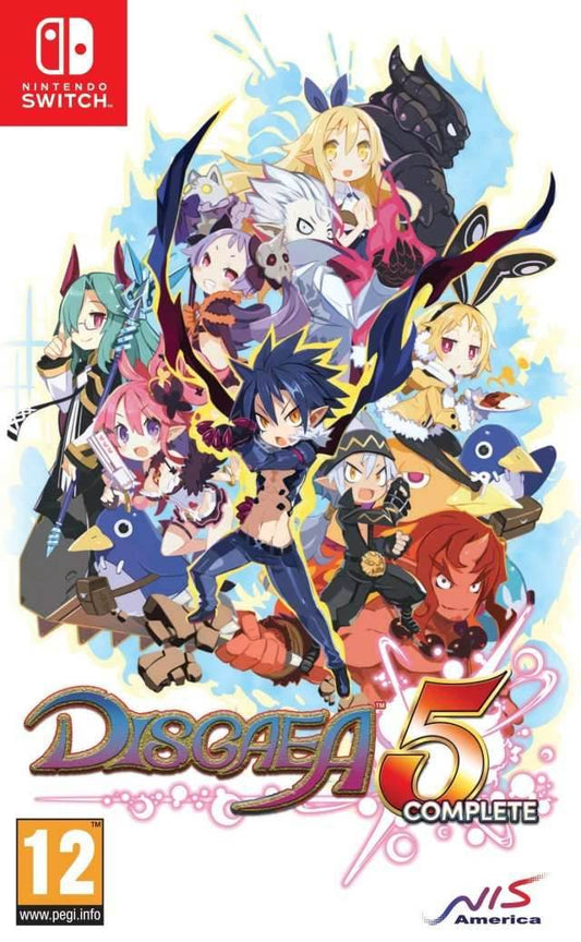 Disgaea 5 Complete [European Import] (Nintendo Switch) - Game Manual Only