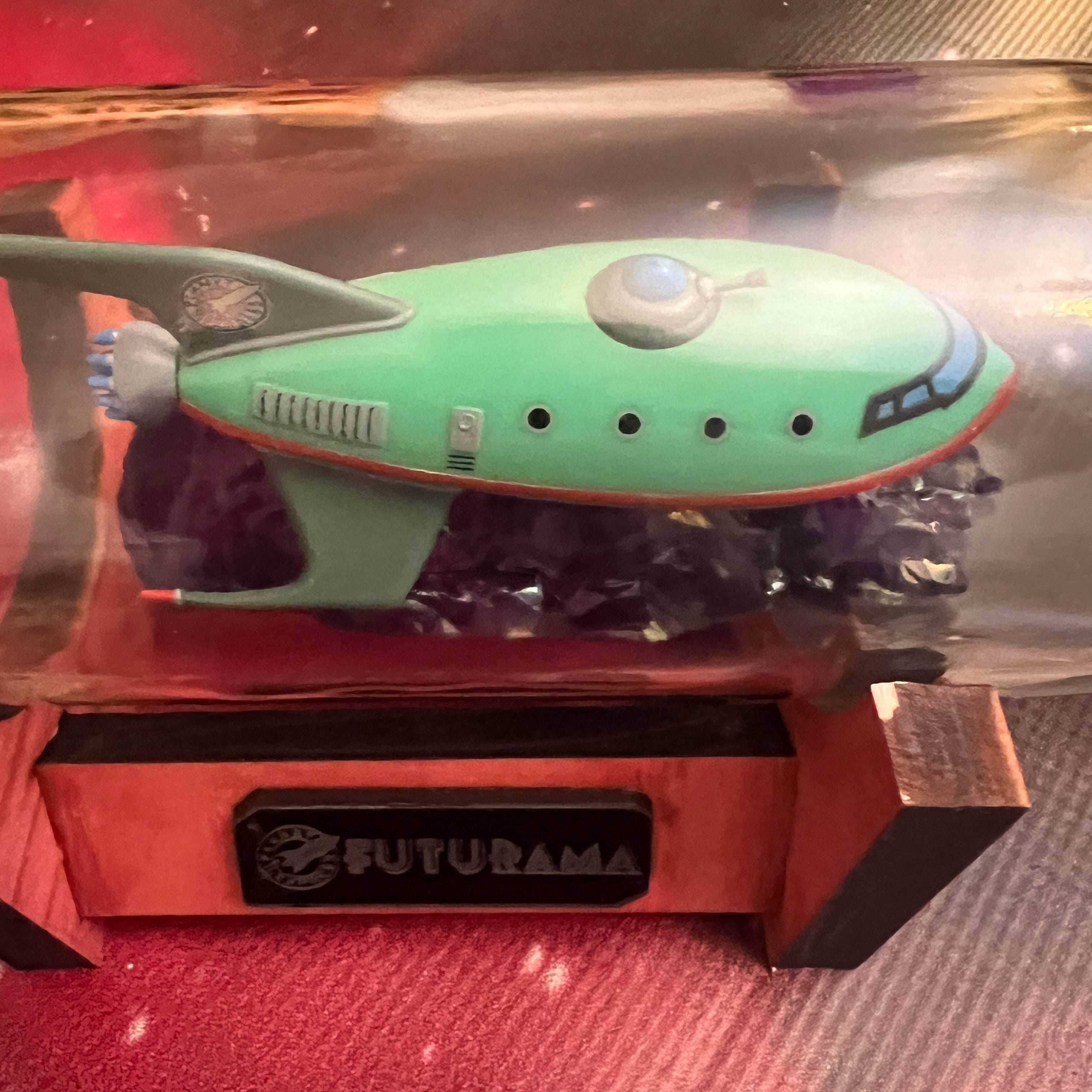 Futurama Planet Express Starship in a Bottle - 