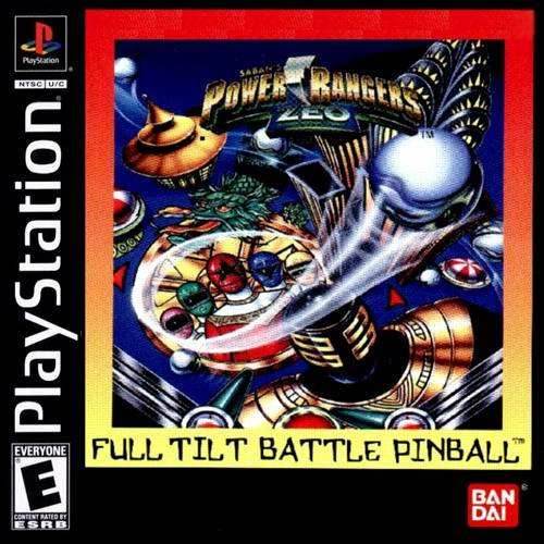 Saban's Power Rangers Zeo: Full Tilt Battle Pinball (Playstation) - Game Manual Only