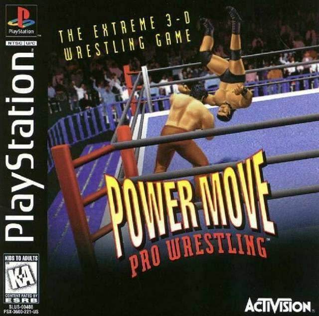 Power Move Pro Wrestling (Playstation) - Game Manual Only