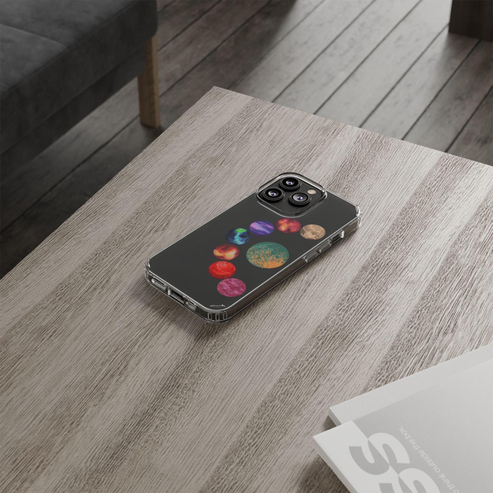 Clear Cases Lunar With Eight Colors