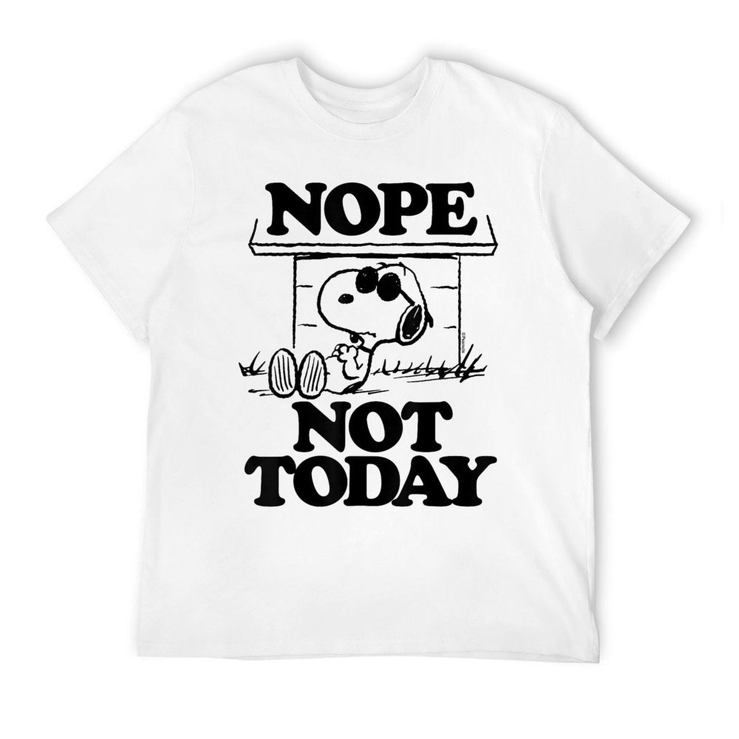 Peanuts - Joe Cool Nope Not Today  Vintage-inspired T-Shirt
