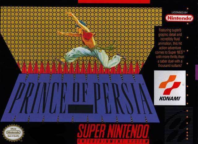 Prince of Persia (Super Nintendo) - Game Manual Only