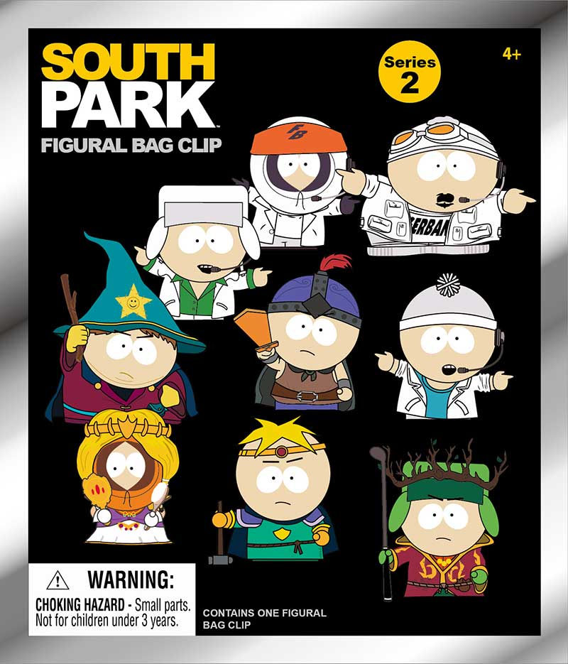 South Park 3D Foam Bag Clip Series 2 Blind Bag - Official Collectible