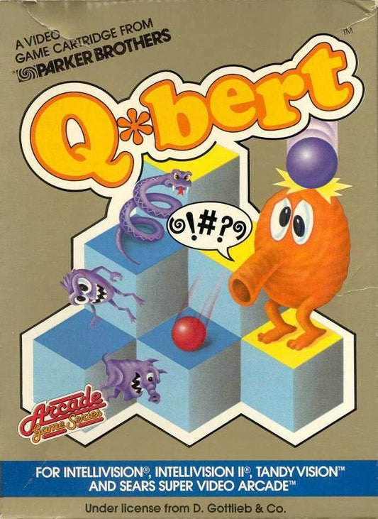 Q*bert (Intellivision) - Game Manual Only