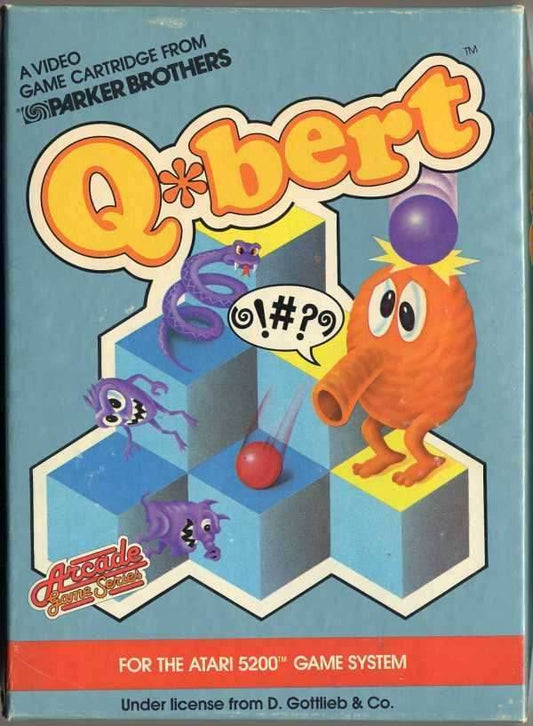 Q*bert (Atari 5200) - Game Manual Only