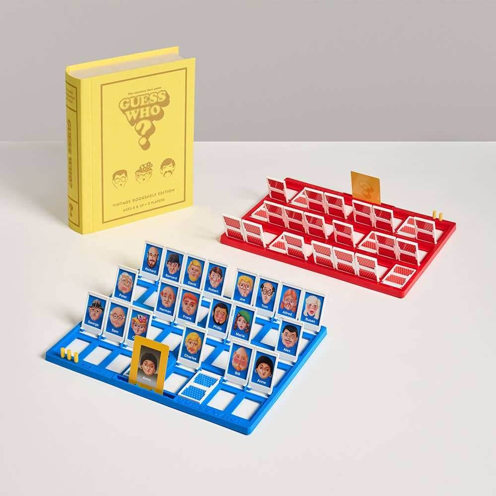 Guess Who? Vintage Bookshelf Edition - 