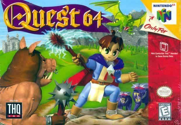 Quest 64 [Game + Strategy Guide] (Nintendo 64) - Game Manual Only