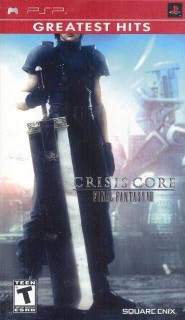 Crisis Core - Final Fantasy VII (Greatest Hits) (PSP) - Game Manual Only