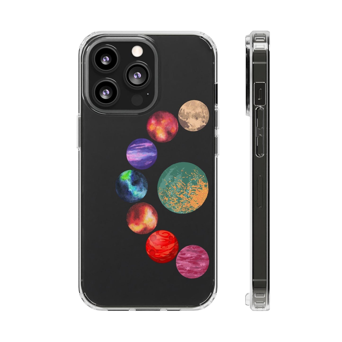 Clear Cases Lunar With Eight Colors