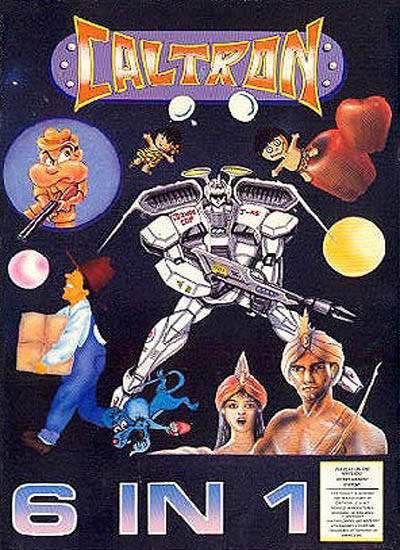 Caltron 6-in-1 (Nintendo NES) - Game Manual Only