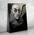 Dracula, Nosferatu Count Orlok, Vampire Canvas Wall Art, Nosferatu Print, Movie Home Decor, Bram Stoker, NOS4A2