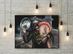 Boba Fett Epic Party Canvas Wall Art, Star Wars Parody With Epic Party Artwork