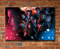 Stranger Things Crew Canvas Wall Art