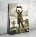 Say Anything Walking Dead Canvas Framed Wall Art Inspired From Walking Dead And Say Anything John Cusack In Your Eyes