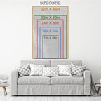 Say Anything Walking Dead Canvas Framed Wall Art Inspired From Walking Dead And Say Anything John Cusack In Your Eyes