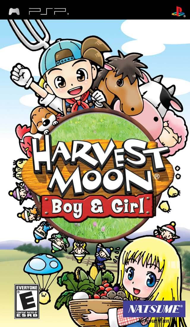 Harvest Moon: Boy & Girl (PSP) - Game Manual Only