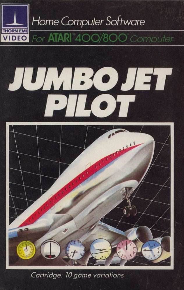 Jumbo Jet Pilot (Atari 400/800) - Game Only