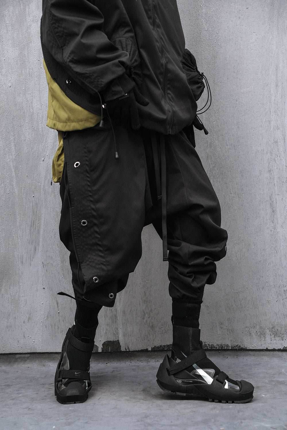 HiP22 Black Industrial Climber Pants - Black / S