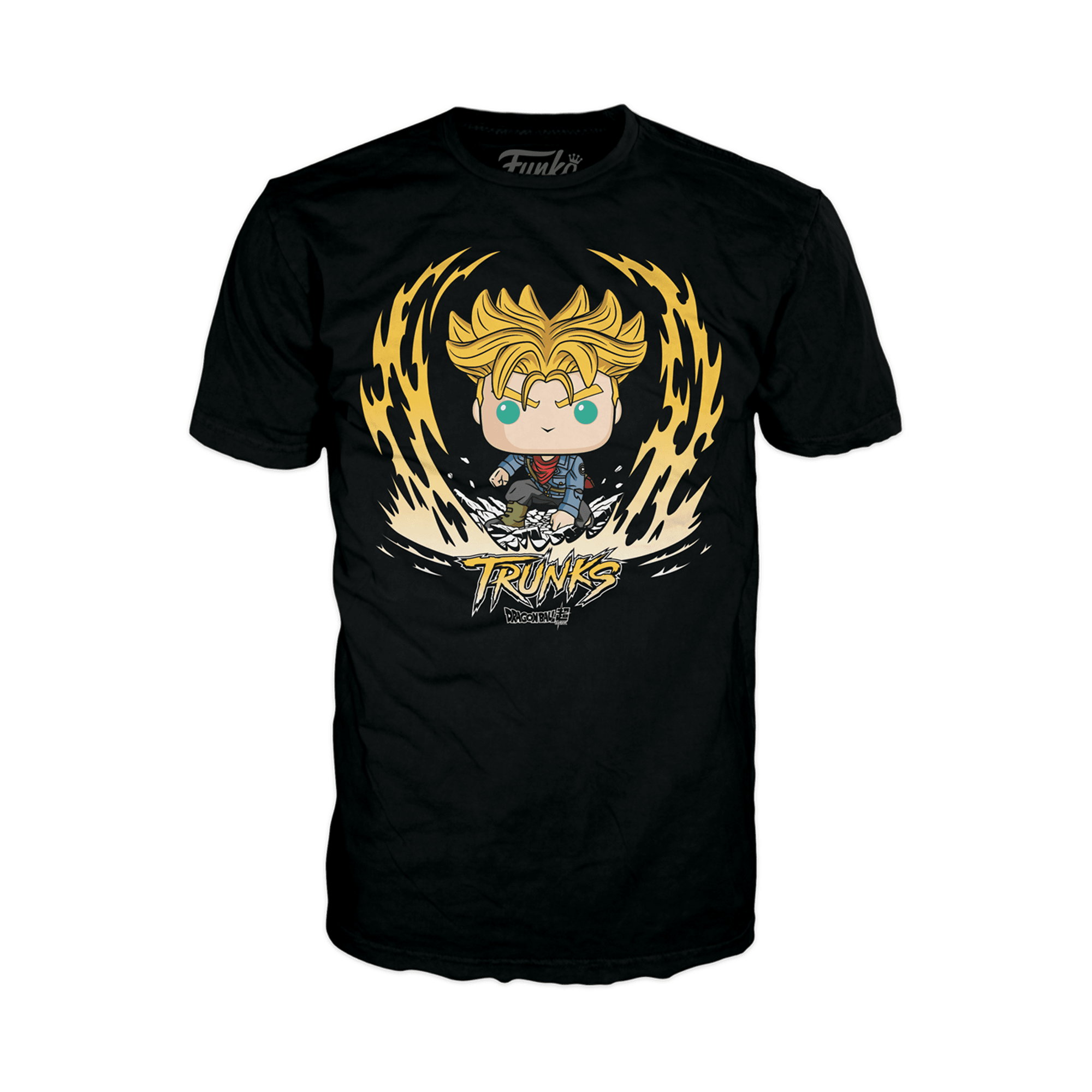 Funko Pop! Boxed Tee: Dragon Ball Super - Trunks Adult Unisex T-Shirt - S
