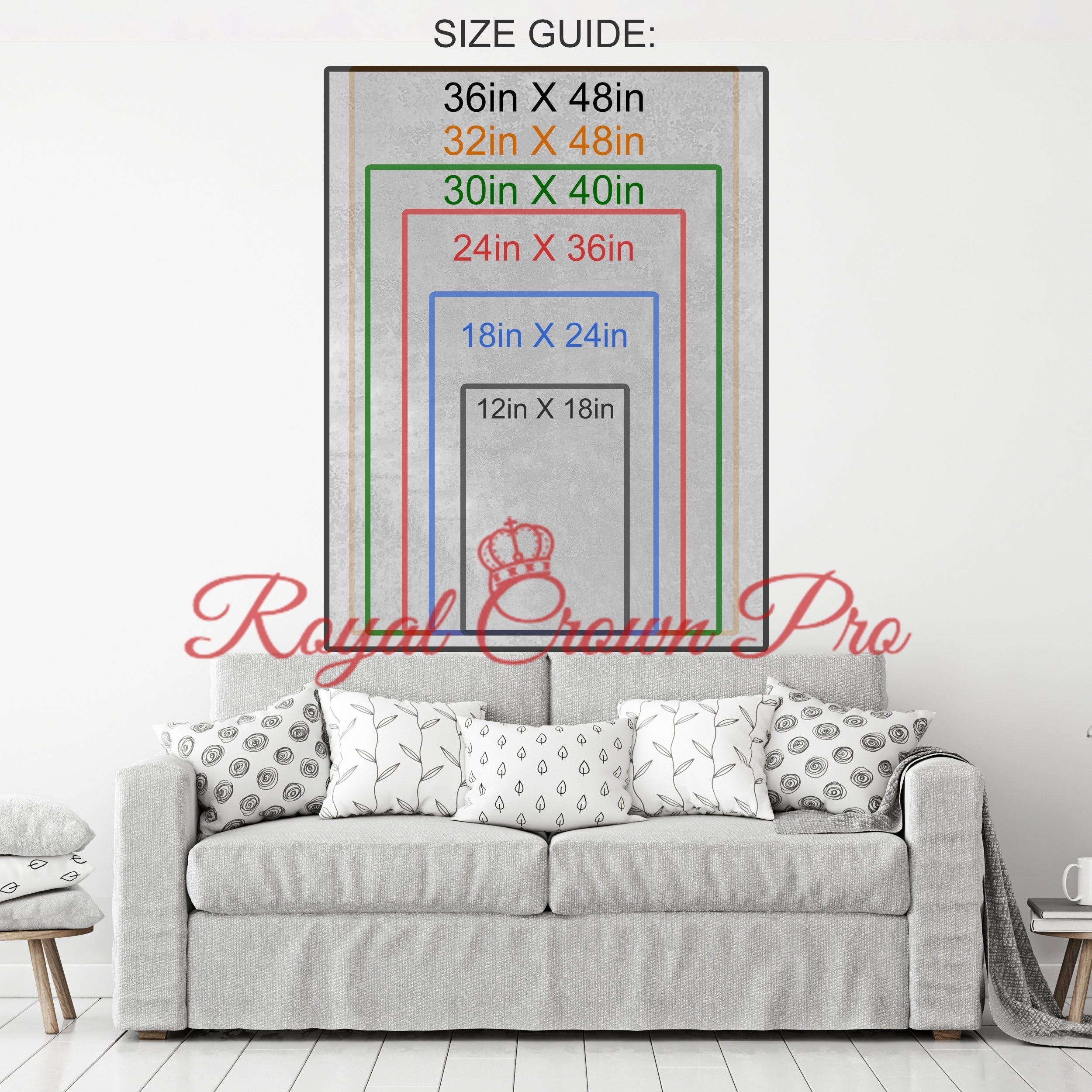 Yoda One Canvas Wall Art, Abstract Yoda