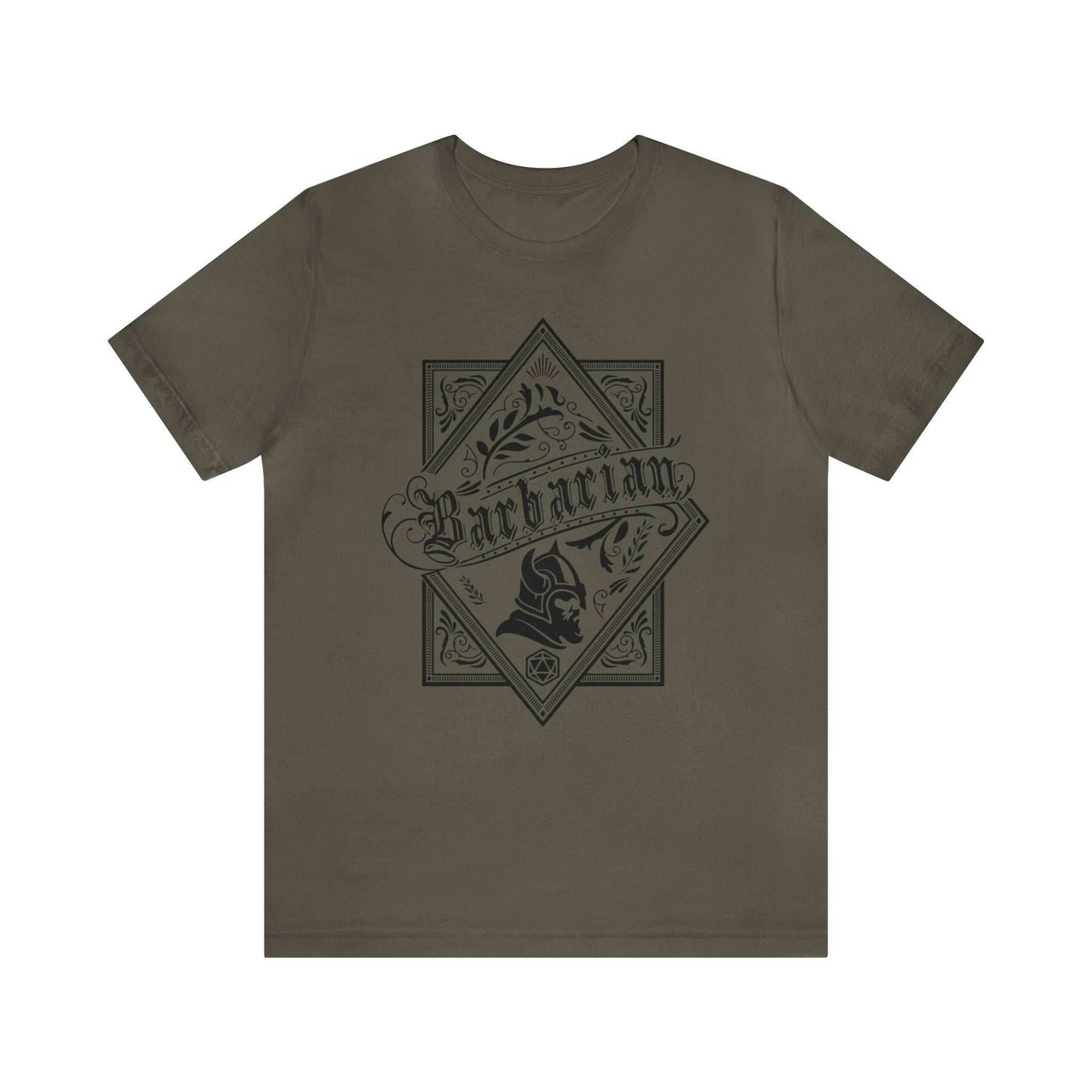 Barbarian Class Shirt - Army / S