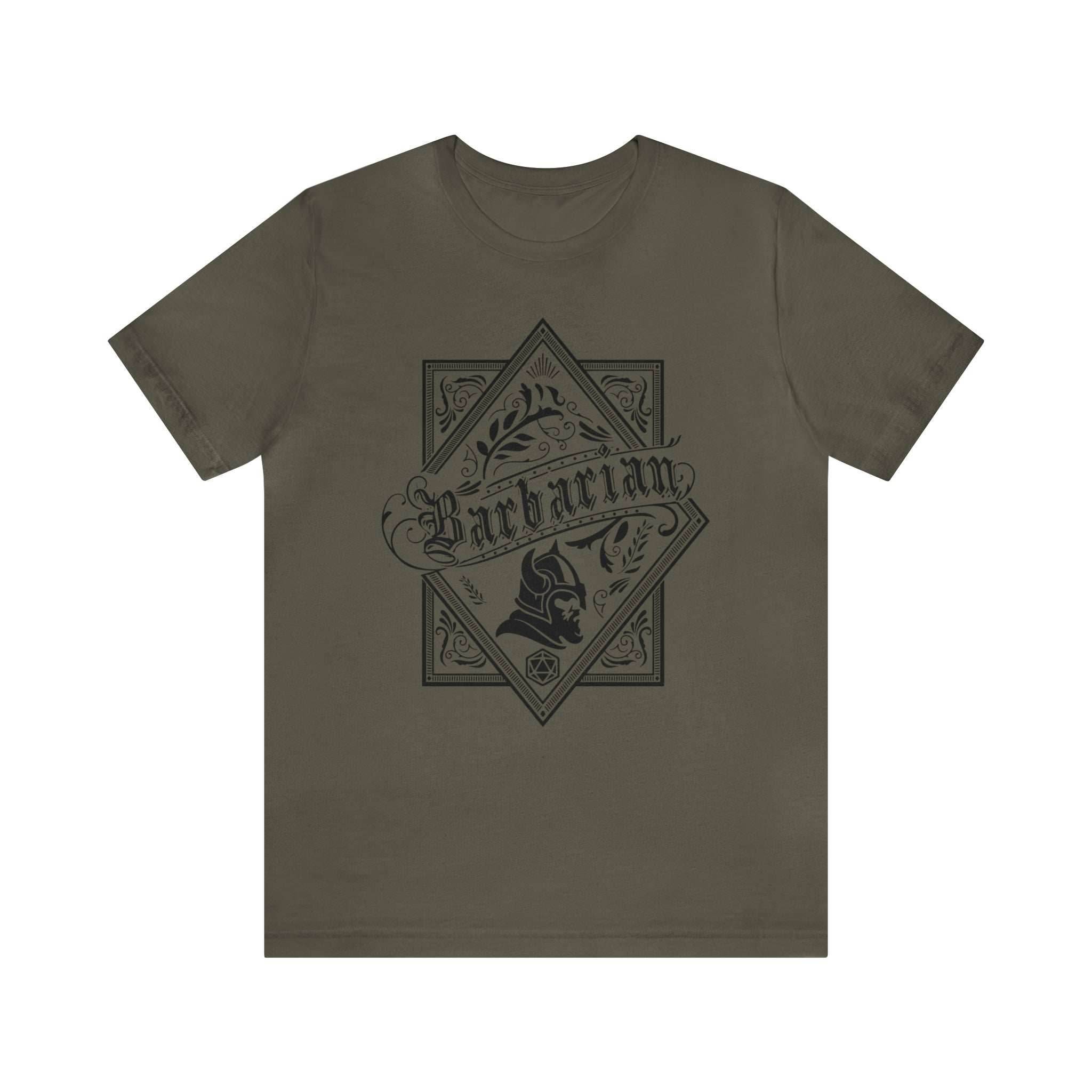 Barbarian Class Shirt - Army / S