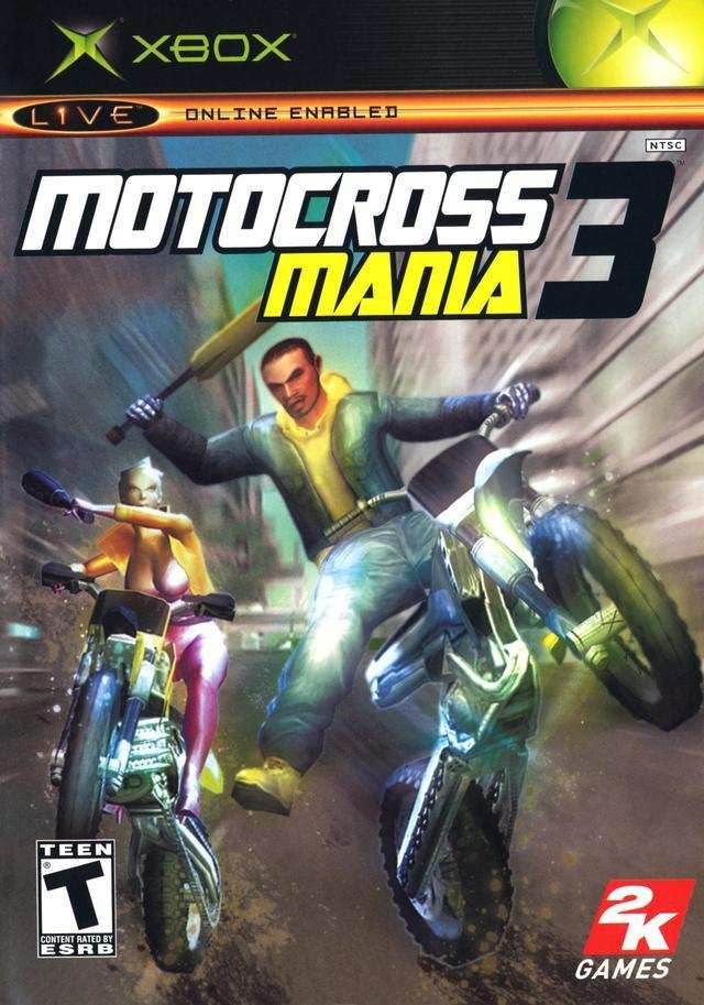 Motocross Mania 3 (Xbox) - Game Manual Only