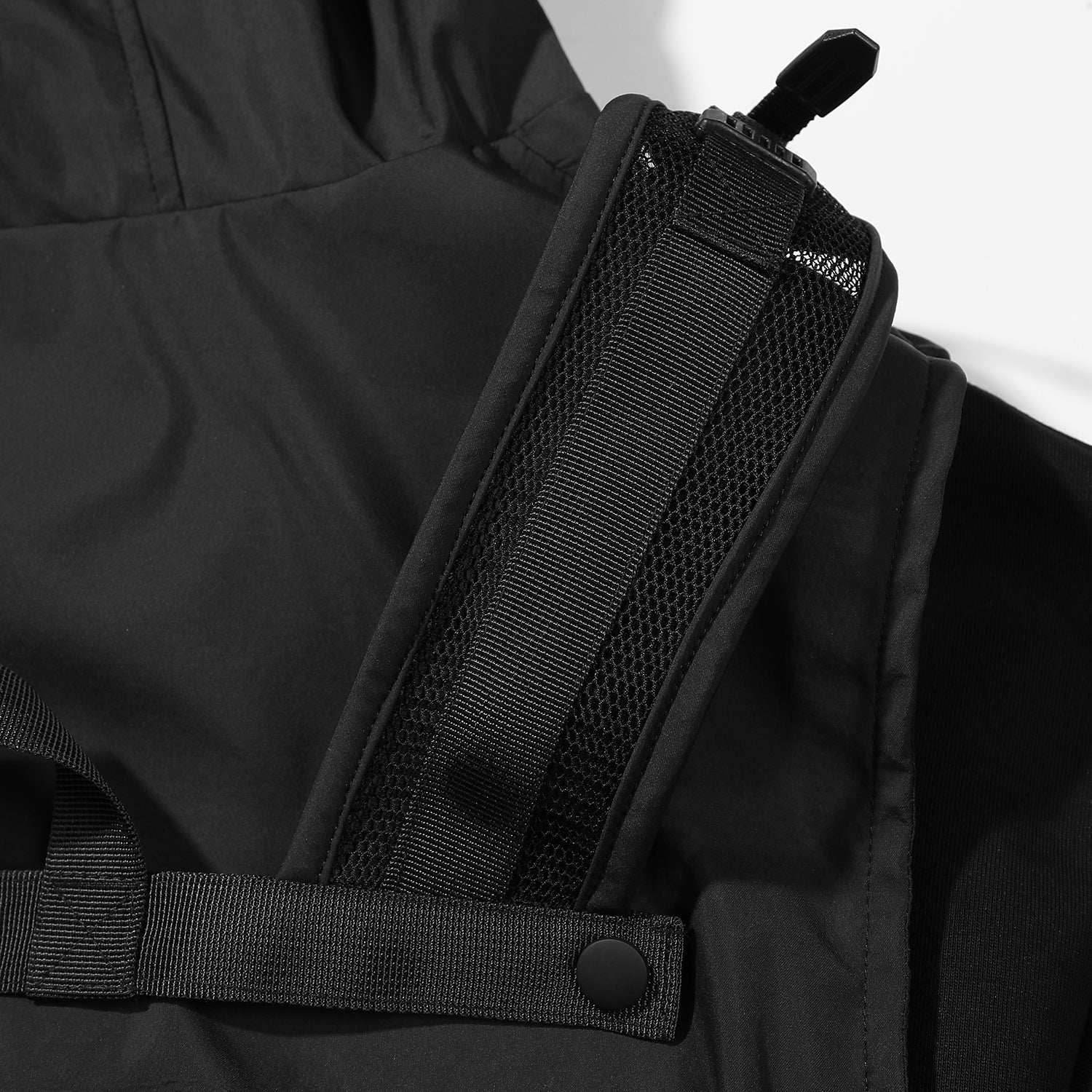 HiH34 Black Tech Guard Hoodie - Black / M