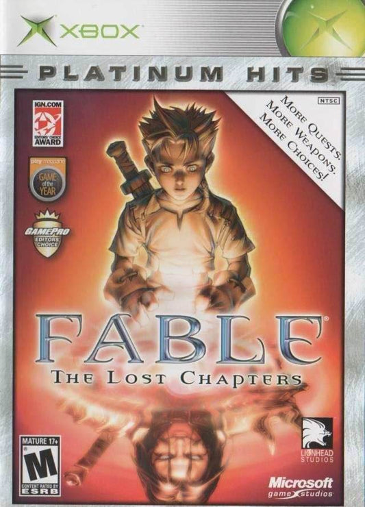 Fable: The Lost Chapters (Platinum Hits) (Xbox) - Game Manual Only