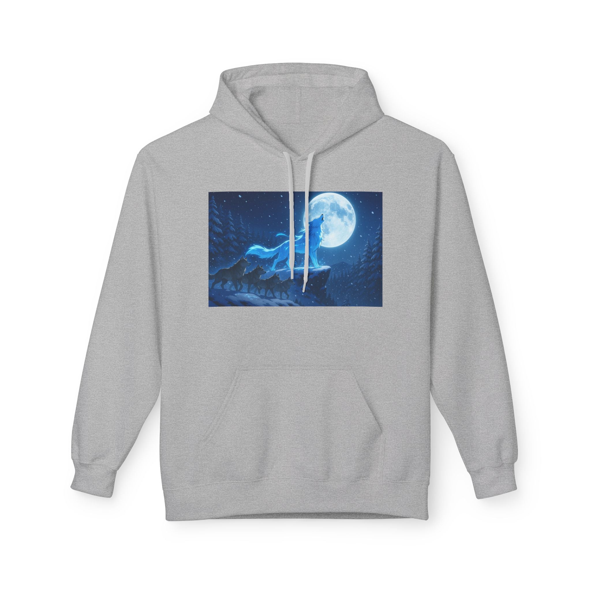 the Blue wolf Spirit hoodie