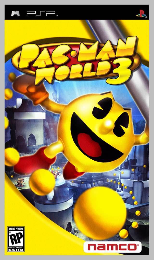 Pac-Man World 3 (PSP) - Game Manual Only