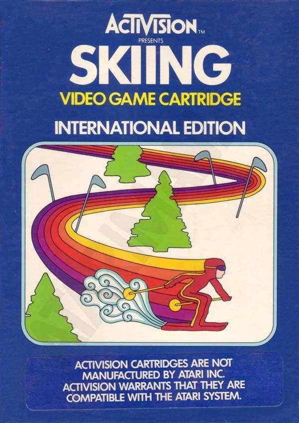 Skiing (Atari 2600) - Game Manual Only