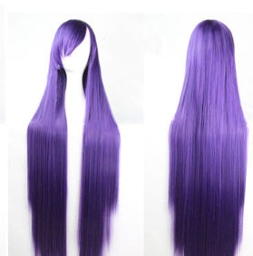 100cm Cosplay Straight Wig – Long Dyeable Party Wig | 18 Colors