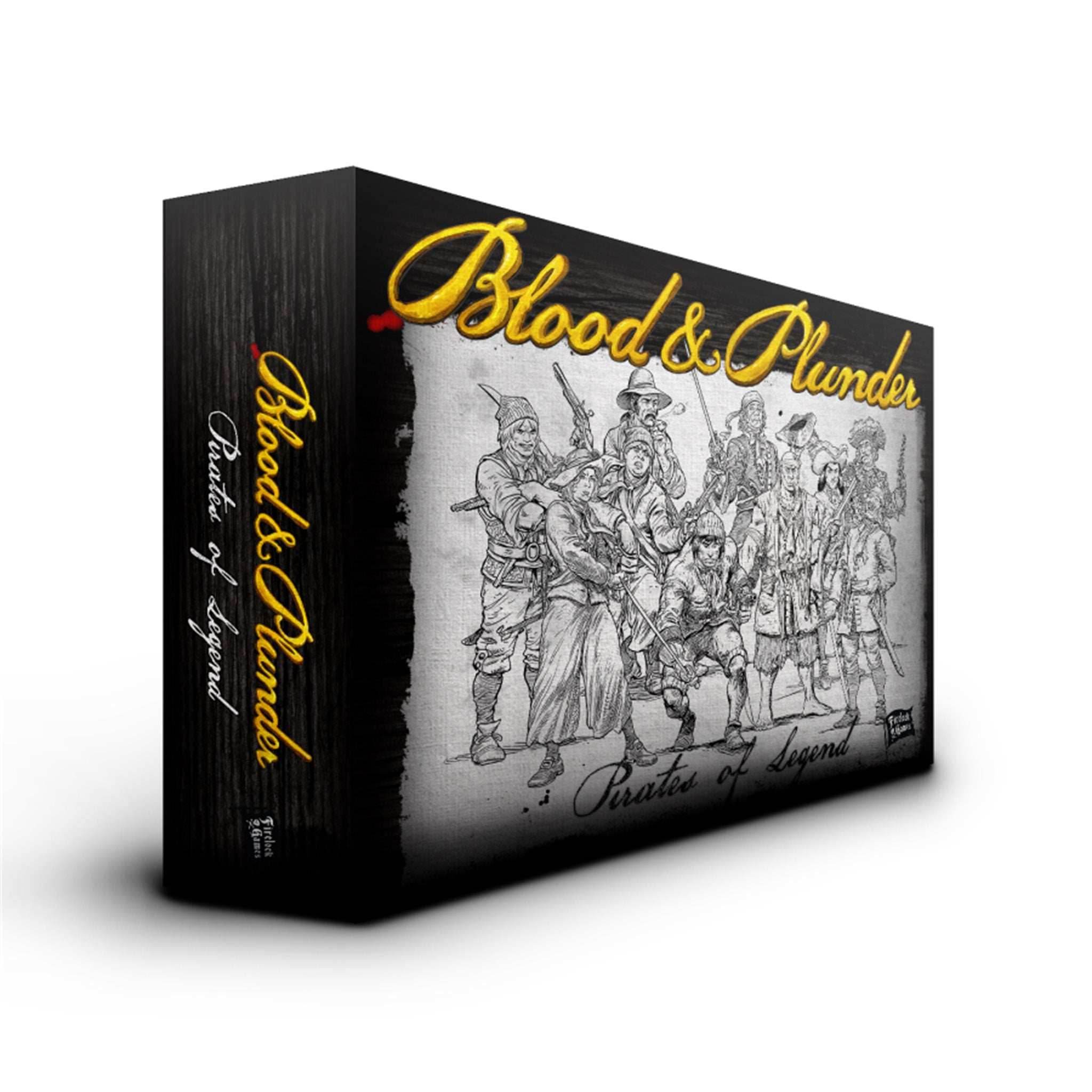 Blood & Plunder: Raise the Black - Pirates of Legend Captains Box - 