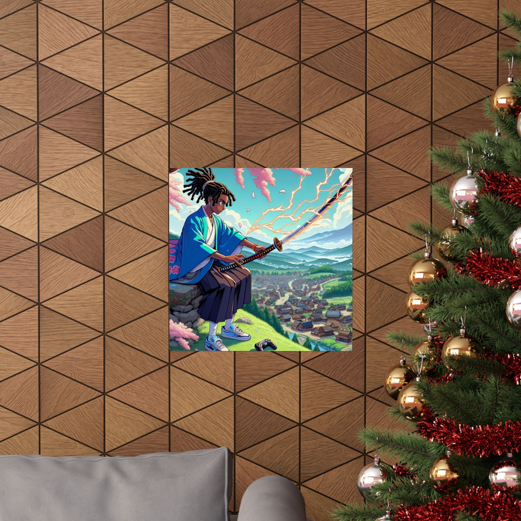 The electric hill  Posters