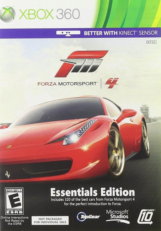 Forza Motorsport 4 Essentials Edition - Xbox 360 - 
