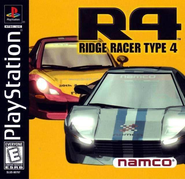 Ridge Racer Type 4 (Playstation) - Game Manual Only