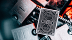 Star Wars Dark Side Silver Edition Playing Cards (Graphite Grey) by theory11 - 