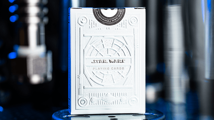 Star Wars Light Side Silver Edition Playing Cards (White) by theory11 - 