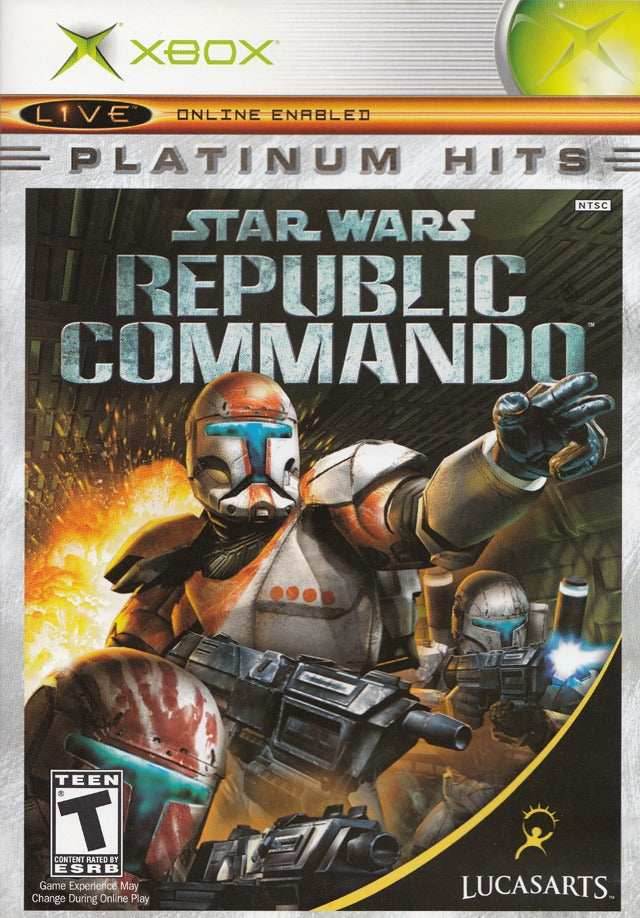 Star Wars: Republic Commando (Platinum Hits) (Xbox) - Game Manual Only