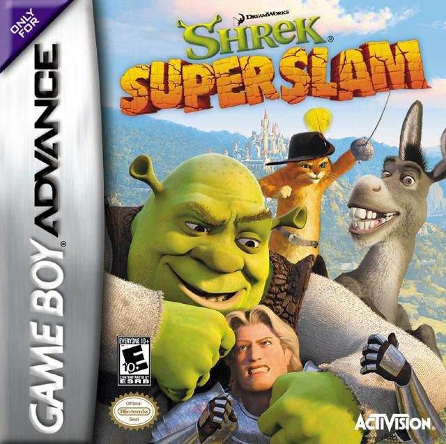 Shrek Superslam (Gameboy Advance) - Game Manual Only